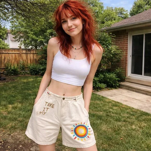 Scotch & Soda Natural Organic Cotton Take It Easy Regular Fit Shorts, Size 10/12 - Picture 2 of 9